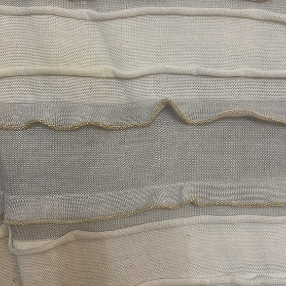 CHANEL SHEER TUNIC DRESS BEADED NWT SIZE 42 - Picture 3 of 14